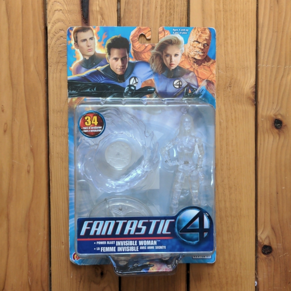 Marvel Invisible Woman Action Figure New In Box